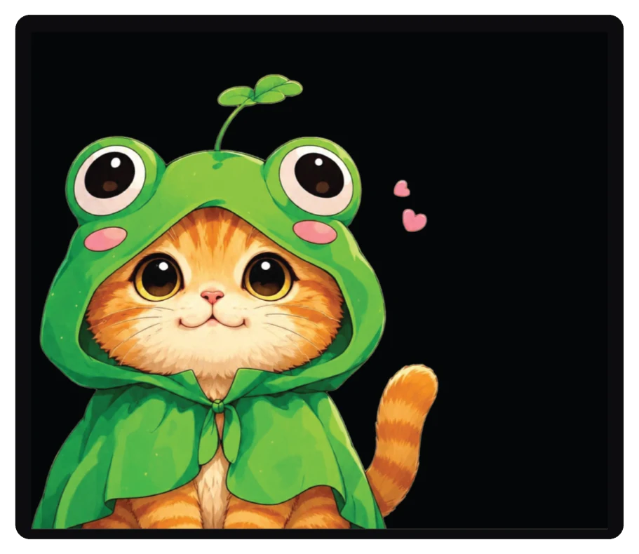 ZARO แผ่นรองเมาส์ Little Tiger